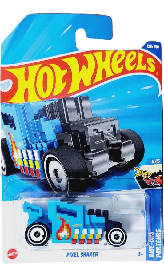 Hot Wheels Pixel Shake Blue